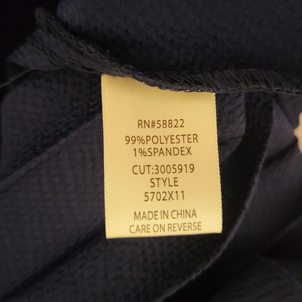 Max Studio London Navy Pleated Long Aline Maxi Skirt Size M Elastic Waist NWT - Picture 6 of 7